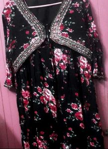Black Ethnic Gown