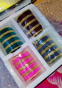 4 Colour Beautiful Bangles❤️