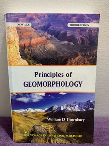 Principles of GEOMORPHOLOGY