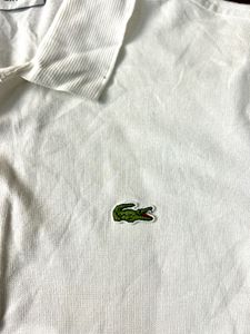 Lacoste Classic White Pique Polo