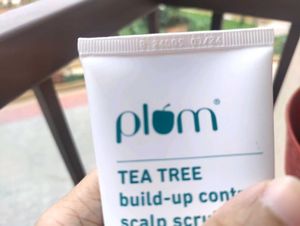 Plum Tea Tree Build-up Scalp Scrub