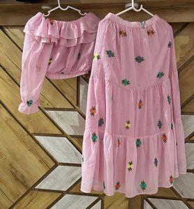 Pink Floral Co-ord Set