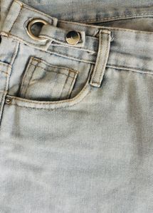 Light Wash Wide Leg Jeans