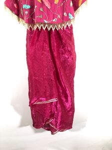 Rose Pink Emboridered Ethnic Wear Set (Girl’s)