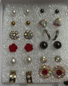 Set Of 24 Earrings
