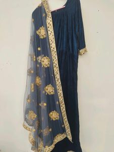 Gown With Duppatta