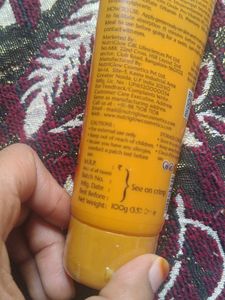 NutriGlow Papaya Sunscreen SPF 50