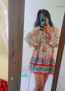 Floral Print Dress