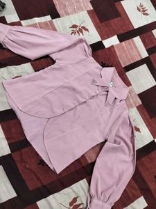 A perfect shirt shape body suited top