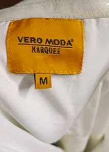 Vero Moda White Floral Dress