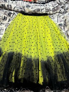 Black colour shine lehnga