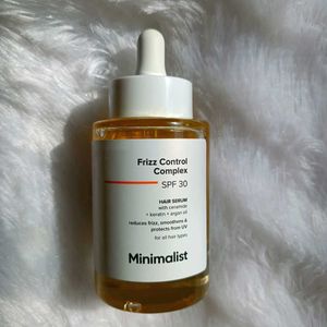 Minimalist Frizz Control Hair Serum😻🧴