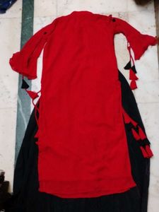 Long Kurti With Sharara