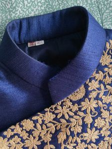Blue Ethnic Sherwani,, FLAWLESS, NO STAIN,NT USED