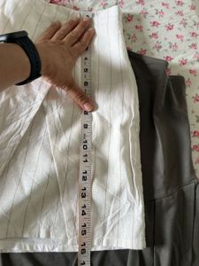 NUON Striped Skorts and top set