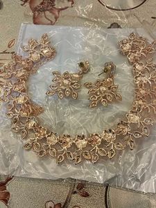 Baby Pink Stone Necklace