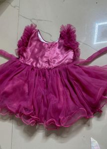 Pink Ruffle Dress