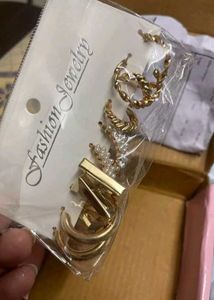 💖Gold Hoop Earring Set🥰