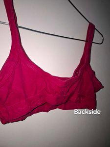 Pink Crop Top + Free Bra