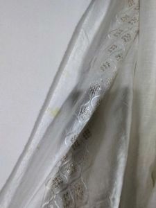White Embroidered Dupatta (Women&#39;s)
