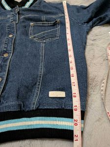 Y2K Babyphat Denim varsity Jacket