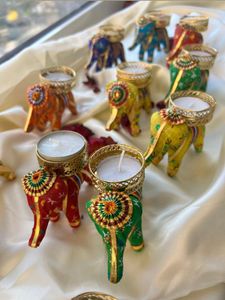 Elephant Tea Light Candle