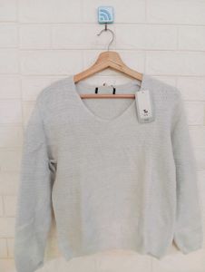 Cozy Knit V-Neck Sweater