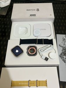Watch 8 Ultra 45MM Apple Logo With Wireless Charge