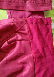 Marron Blouse With Lining