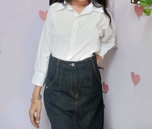 White Long Sleeve Shirt