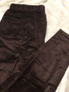 Brown Velvety Jeans