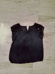 Black Lace Top