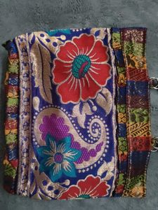 Ethnic Floral Handbag