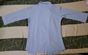 Blue Button-Down Shirt