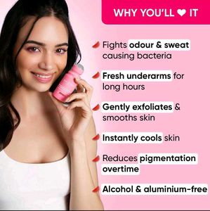 Combo Dot&amp;Key Watermelon Cooling Underarm Roll On