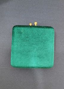 Velvet Box Clutch