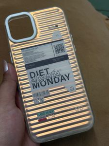Reflective iPhone Typography Case