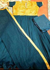 Elegant Ethnic Anarkali Suit Set