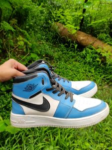 Nike First Copy Shoes Blue and Black Colour