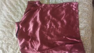 Satin Pajama Top