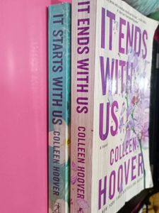 &#39;It Ends And Starts With Us&#39; Combo Books Set :)&lt;3