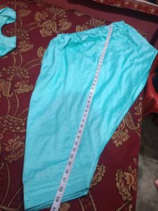 Elegant Blue Embroidered Kurta Set