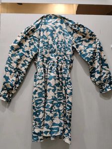 Patterned Mini Dress