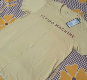 Flying Machine Backprint Tshirt Size-M