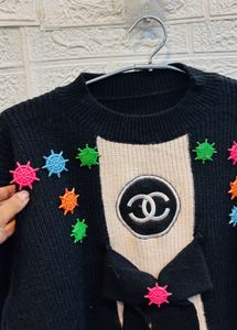 🇫🇷 Channel Imported Knit Sweater