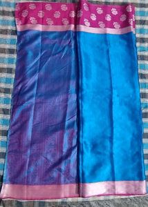Modern Beautiful Chanderi Silk Saree