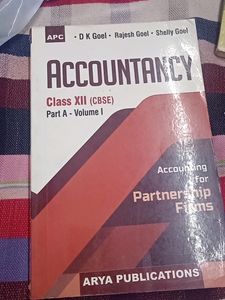 Accountancy Class 12th Dk Goyal All Booksbwith CD
