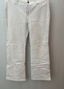 white baggy pants