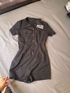 Police cosplay Costume Romper