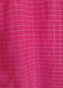 Cotton Silk Straight Kurta Pink